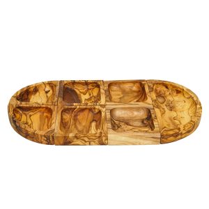 SEVEN-COMPARTMENT OVAL DISH