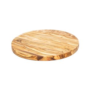 OLIVE WOOD PLATE 26 CM
