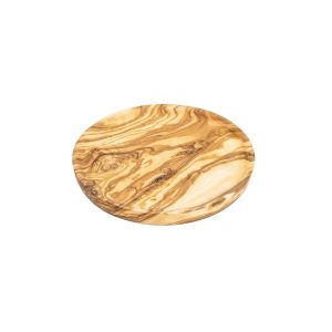 OLIVE WOOD PLATE 20 CM